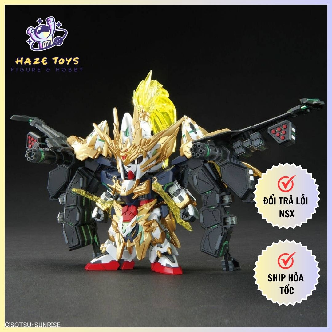 Mô hình Gundam Bandai SDW Heroes 27 Zhao Yun 00 Gundam Command Package