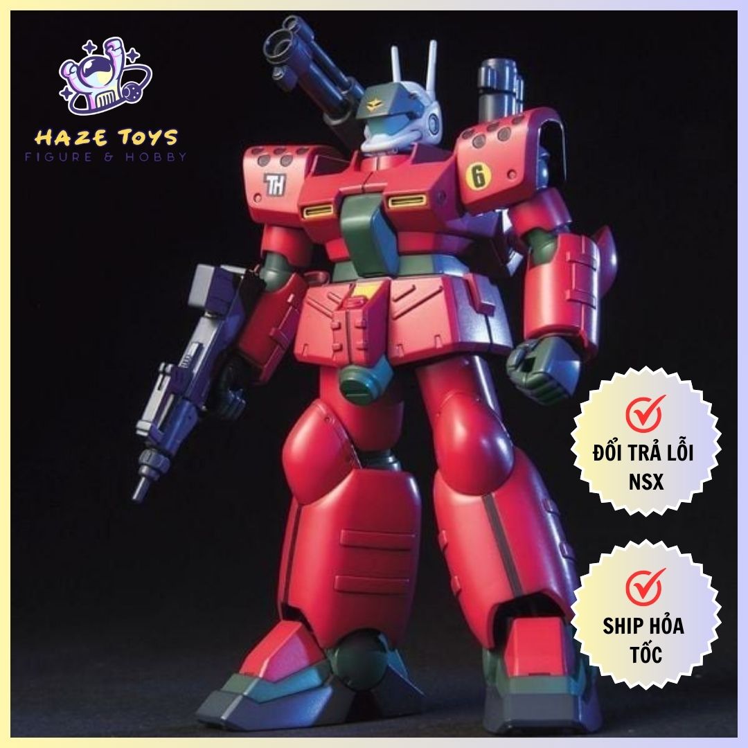 Mô Hình Lắp Ráp Gundam Bandai HGUC 1/144 RX-77D Guncannon Production Type