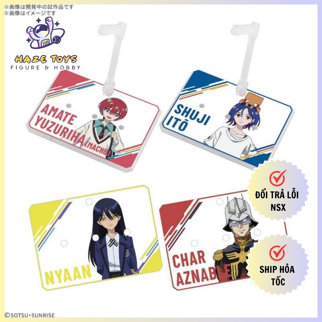 ACTION BASE 7 [CLEAR COLOR] Mobile Suit Gundam GQuuuuuuX STICKERS SET