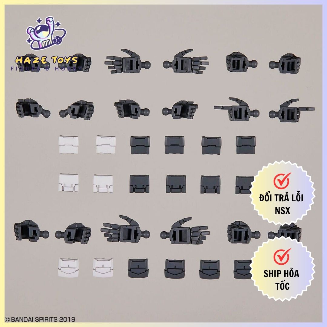 30MM 1/144 OPTION PARTS SET 12 (HAND PARTS /MULTI-JOINT)