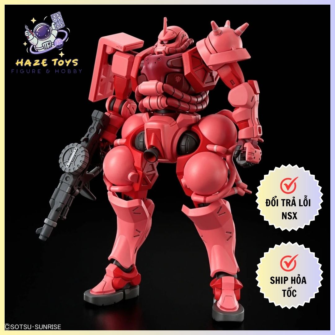 HG 1/144 CHAR'S ZAKU (GQ）