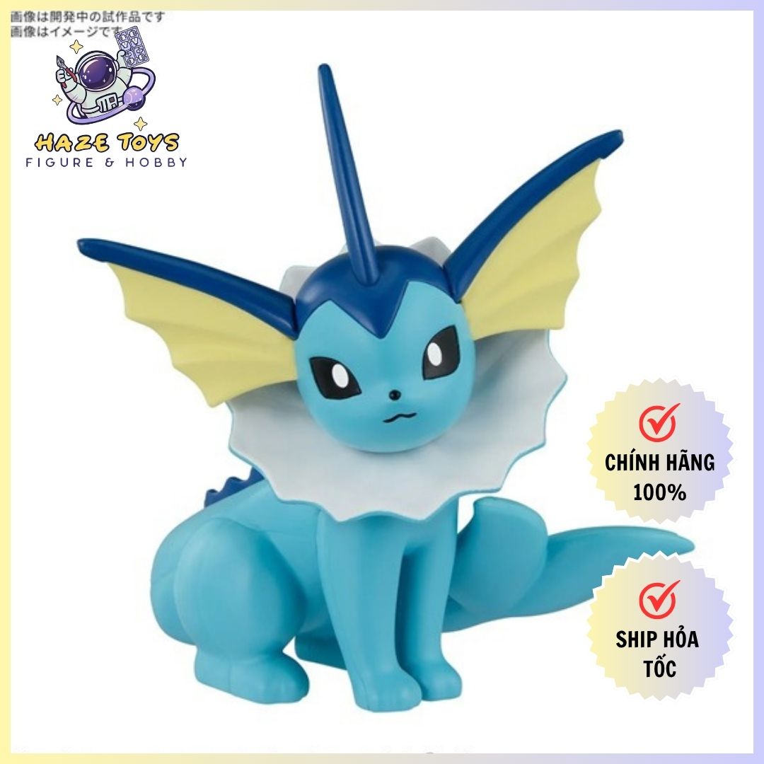 Pokemon PLAMO COLLECTION QUICK!! 27 Vaporeon