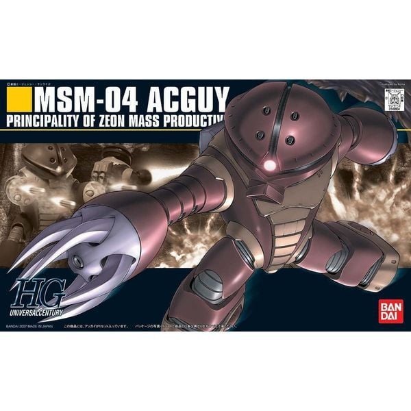 Mô Hình Gundam Bandai HG 078 MSM-04 Acguy 1/144 Mobile Suit Gundam