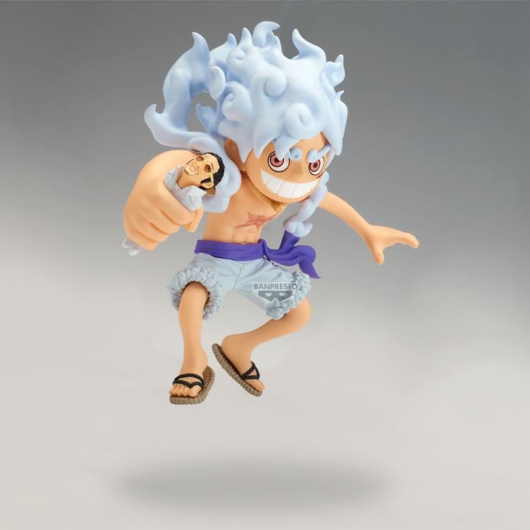 ONE PIECE MEGA WORLD COLLECTABLE FIGURE-MONKEY D.LUFFY VS BORSALINO-
