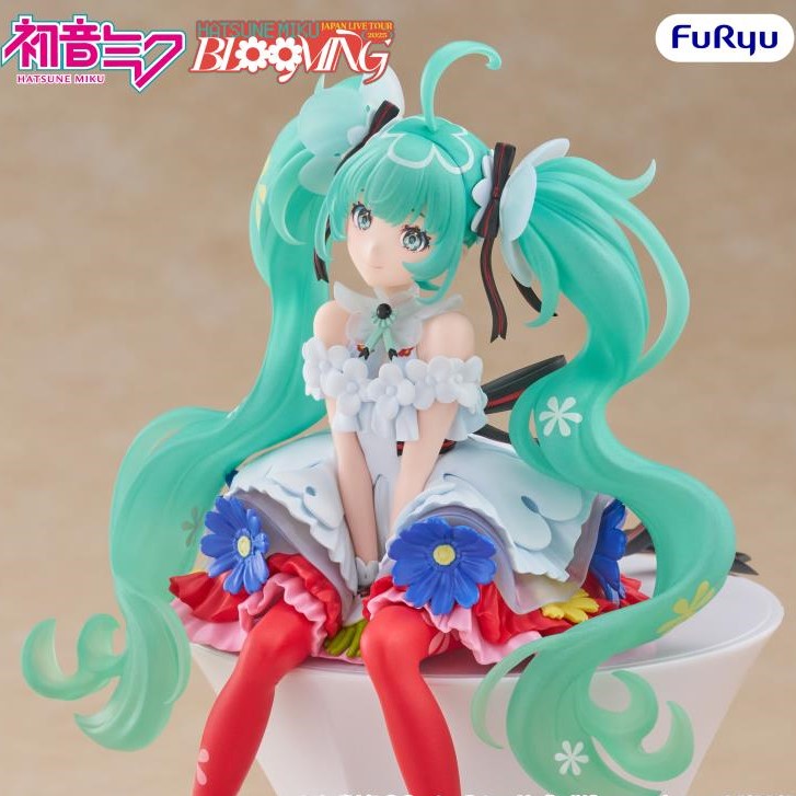 Hatsune Miku Japan Live Tour 2025 Blooming - Piapro Characters Noodle Stopper Figure - FuRyu Figure