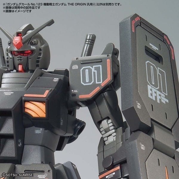 GUNDAM DECAL123 MOBILE SUIT GUNDAM THE ORIGIN MULTIUSE ④