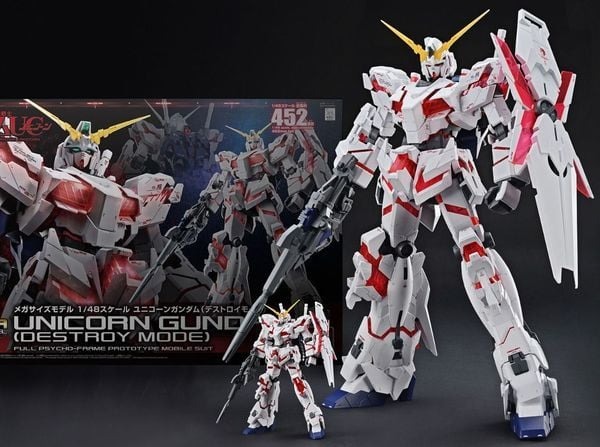 Mô hình Gundam Bandai Mega Size Model Unicorn Gundam Destroy Mode 1/48 UC