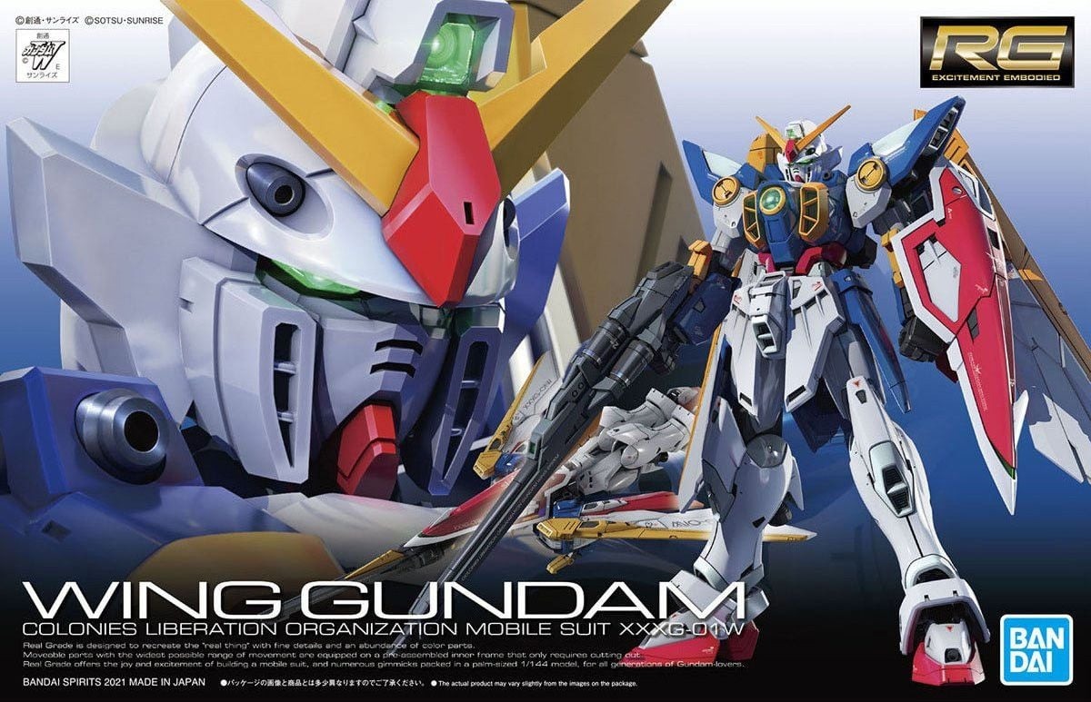 Mô hình RG 35 1/144 Wing Gundam (TV ver.) - Chính hãng Bandai Nhật Bản