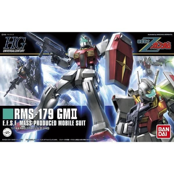 Mô hình HGUC 131 1/144 HG GM II - Chính hãng Bandai Nhật Bản