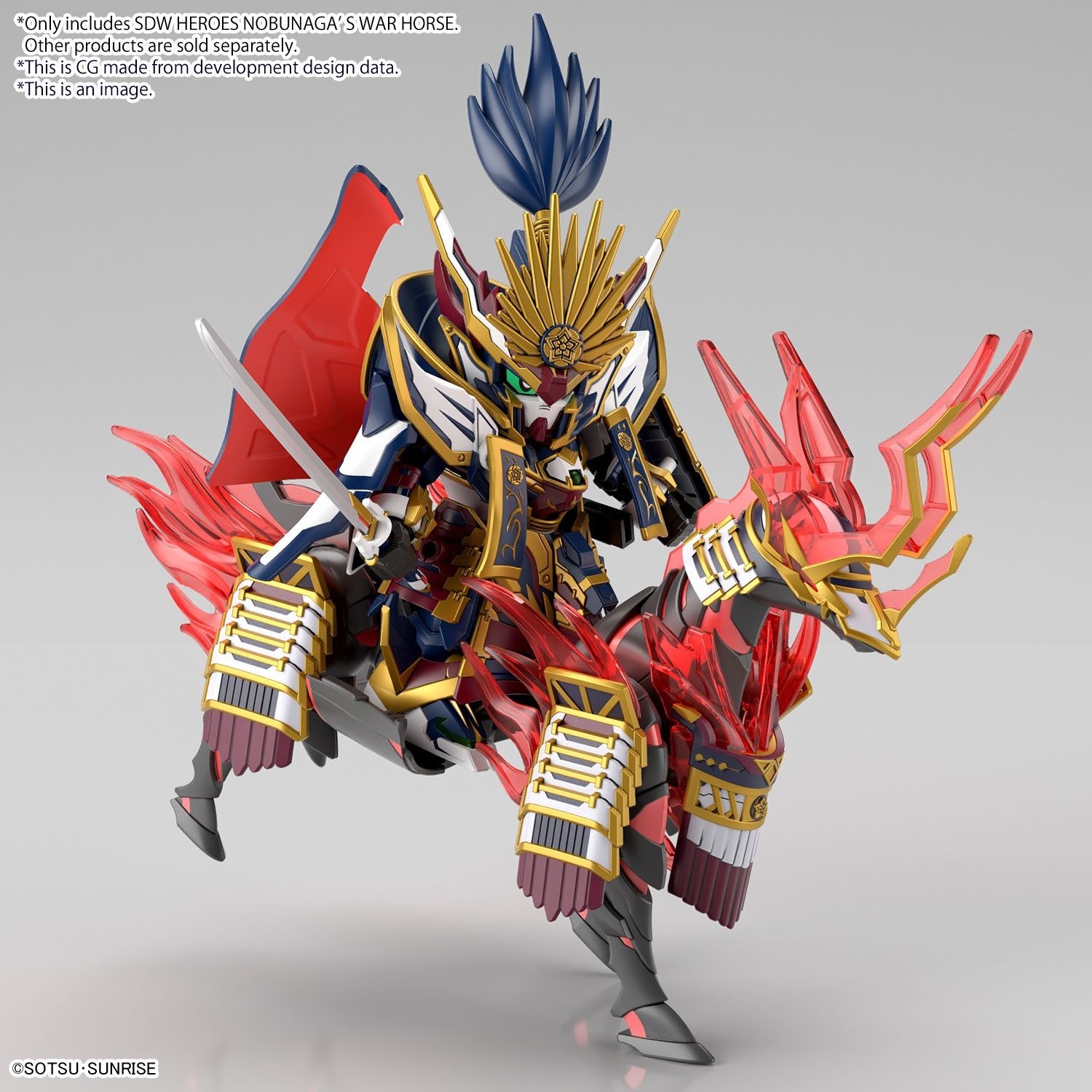 [Chính Hãng] Mô Hình Lắp Ráp SD SDW Heroes Nobunaga's War Horse