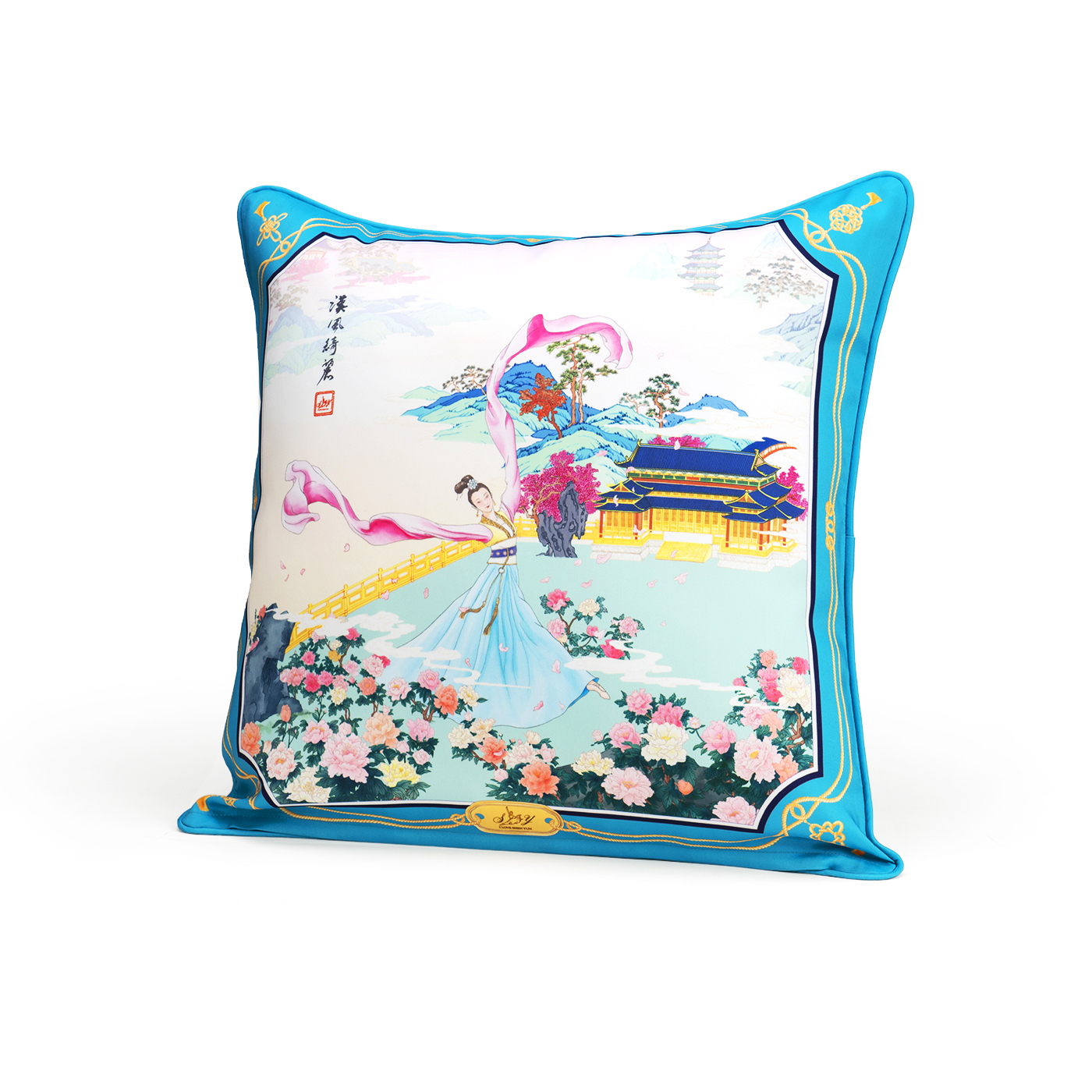 Vỏ gối Vẻ Đẹp Tinh Tế  Của Người Hán (Delicate Beauty of the Han)
