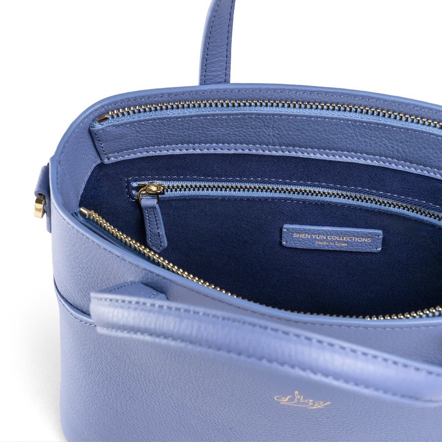 Túi da Nét Thanh Nhã Nhà Đường - Màu Xanh lam (Tang Dynasty Grace)