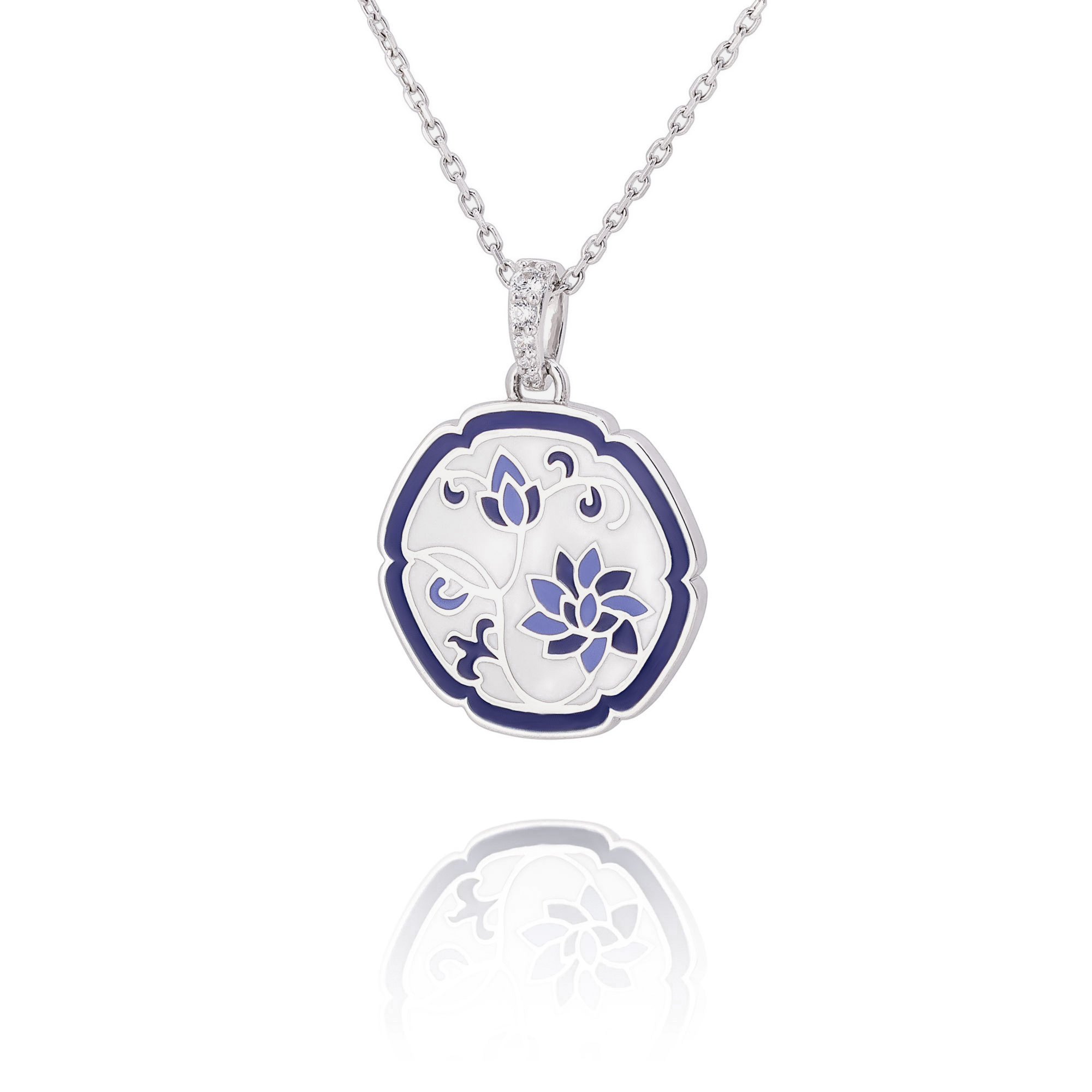 Dây chuyền (Blue and White Lotus)