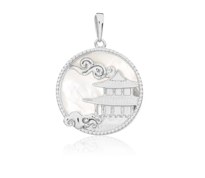 Charm - (Mystical Moon Palace - Silver 18mm)