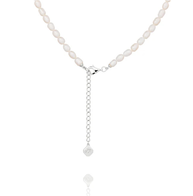 Dây chuyền ngọc trai - Màu bạc (PearlCharm Clasp)