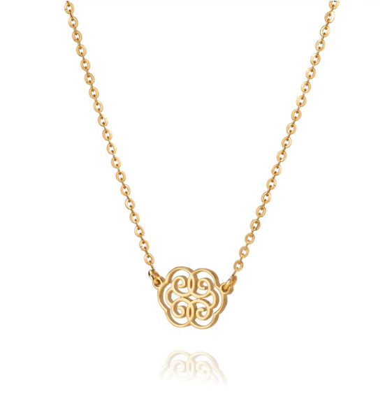 Dây chuyền Phúc Lành Kỳ Diệu 14kt (Ruyi Wondrous Blessings)