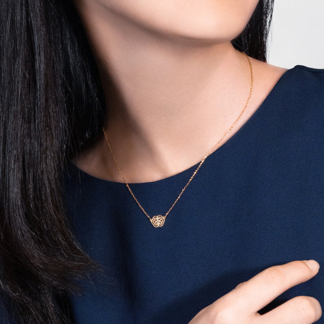 Dây chuyền Phúc Lành Kỳ Diệu 14kt (Ruyi Wondrous Blessings)