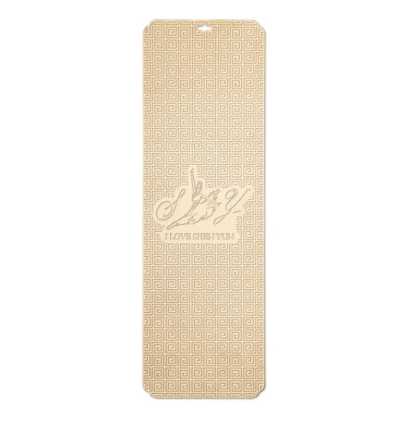 Thẻ đánh dấu trang (Bookmark) - Màu vàng (Zhen Shan Ren)