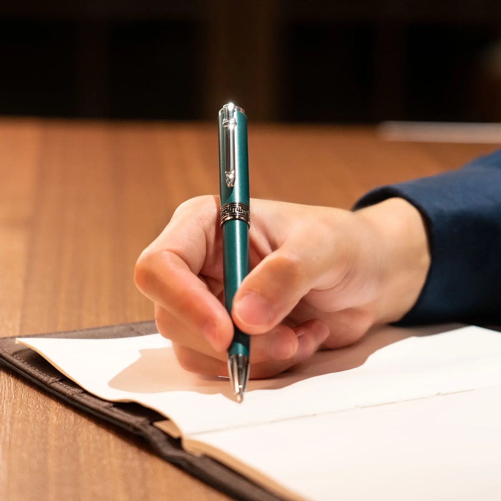 Bút bi Thanh Kiếm Hàn Tín - Xanh lục (Scholar Pen)