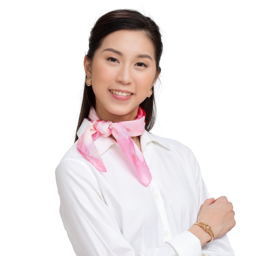 Khăn lụa Tiên nữ hoa sen (Lotus Fairies)