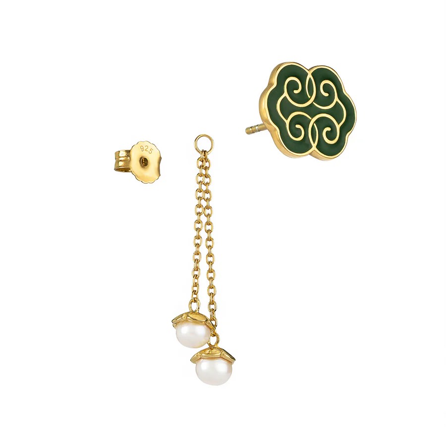 Khuyên tai - Như Ý (Ruyi)