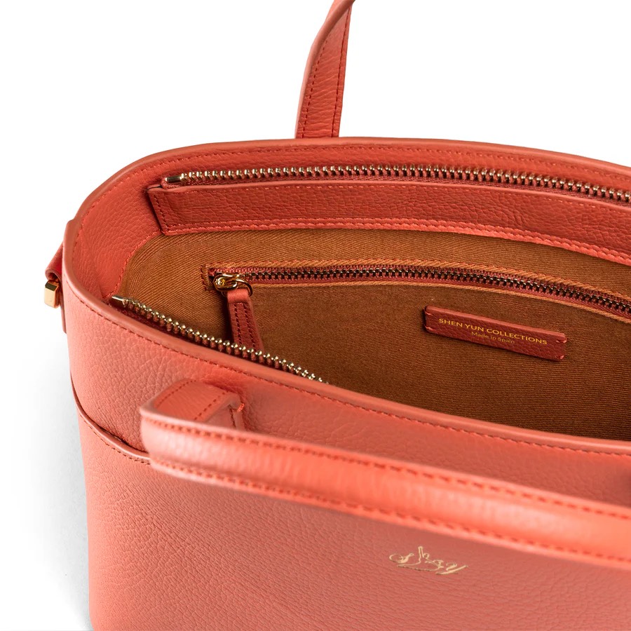 Túi da Nét Thanh Nhã Nhà Đường - Màu Cam đất (Tang Dynasty Grace)