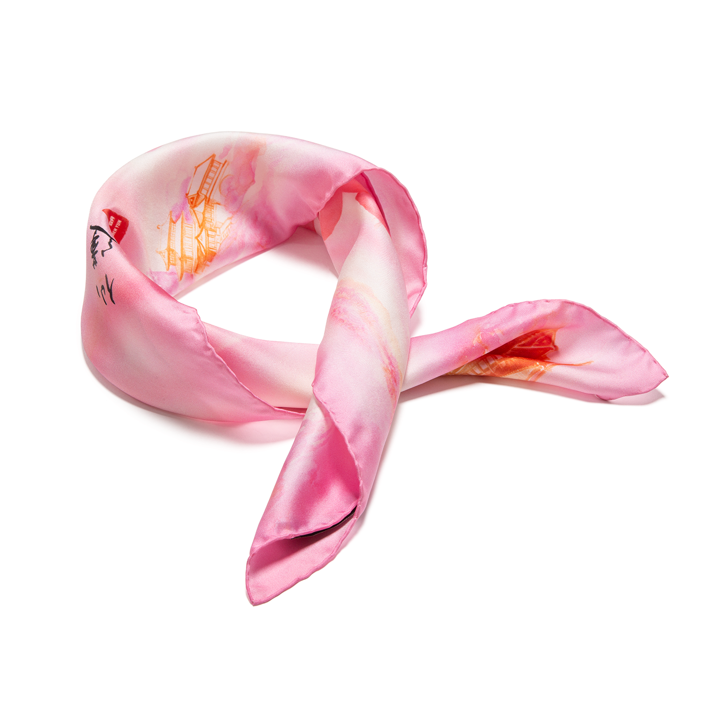 Khăn lụa Tiên nữ hoa sen (Lotus Fairies)