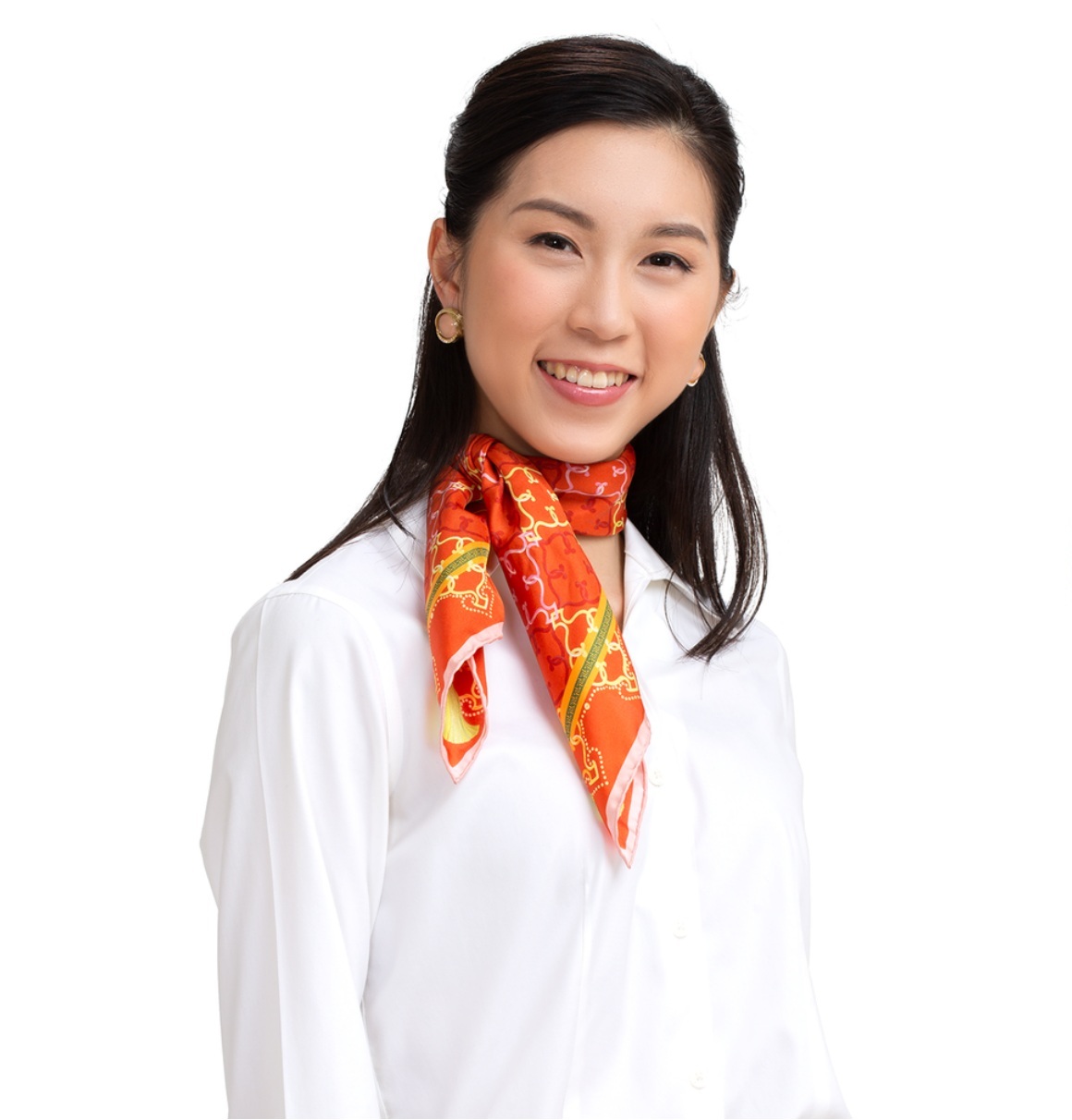 Khăn lụa Nét Tao Nhã Người Mãn Châu - Màu đồng (Manchurian Elegance)