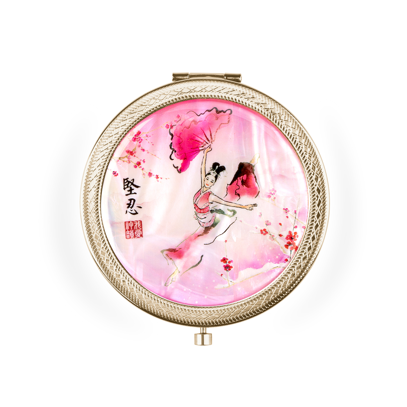 Gương bỏ túi Hoa Mai (Plum Blossom)