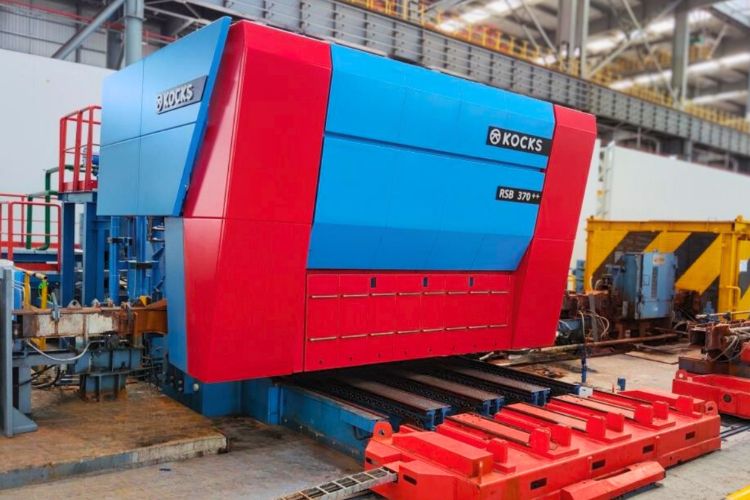 Thanh đầu tiên trên KOCKS RSB® tại Thép đặc biệt Thường Châu Đông Phương