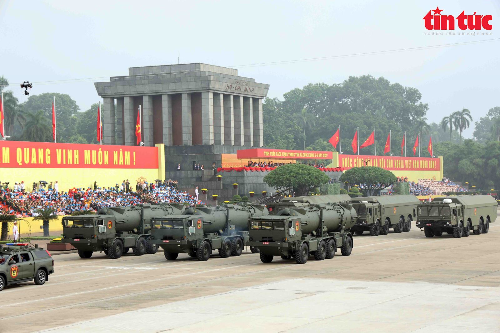 Lễ diễu binh Quốc khánh 2/9: Dòng chảy lịch sử vang vọng giữa Quảng trường Ba Đình Thứ Ba, 02/09/2025