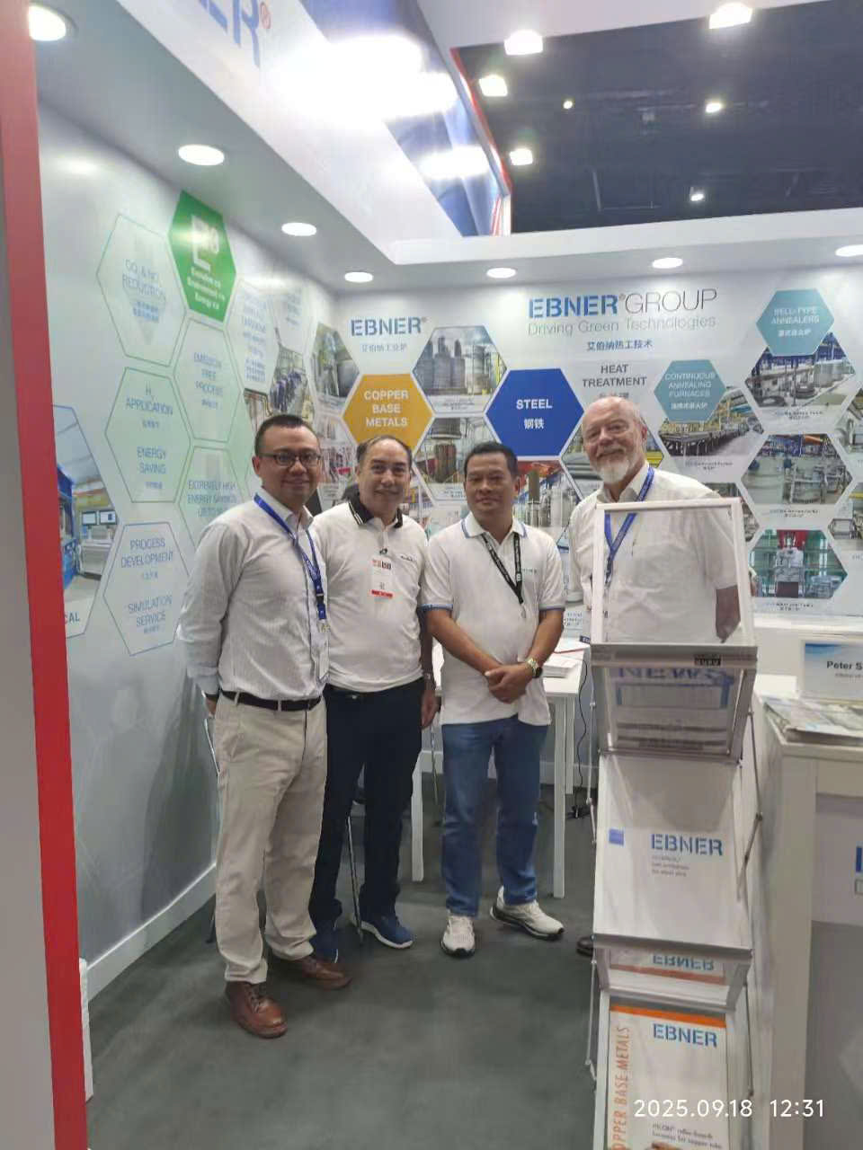 EBNER Tham gia triển lãm METEC 2025 tại Thailand