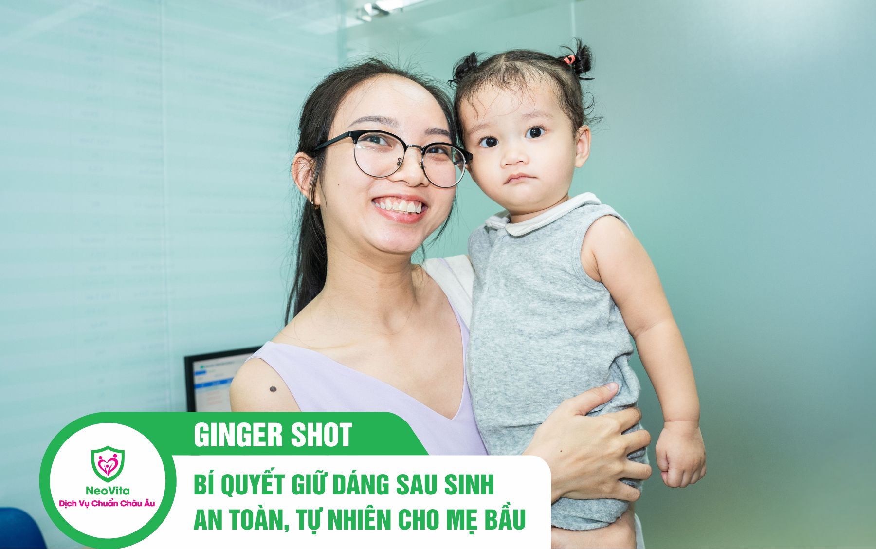 Ginger Shot: Bí quyết giữ dáng sau sinh an toàn, tự nhiên cho mẹ bầu