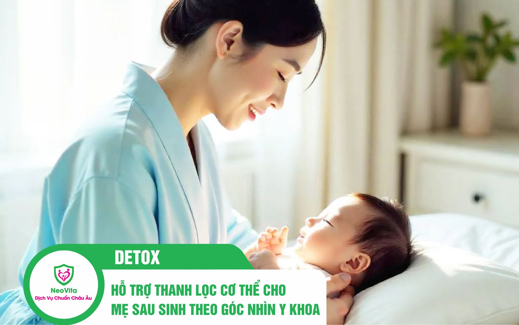 Thức uống hỗ trợ thanh lọc cơ thể cho mẹ sau sinh theo góc nhìn y khoa