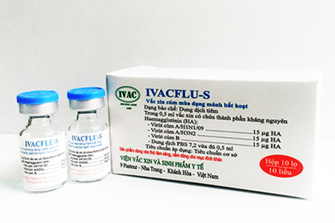 Vắc xin IVACFLU-S phòng ngừa bệnh cúm mùa