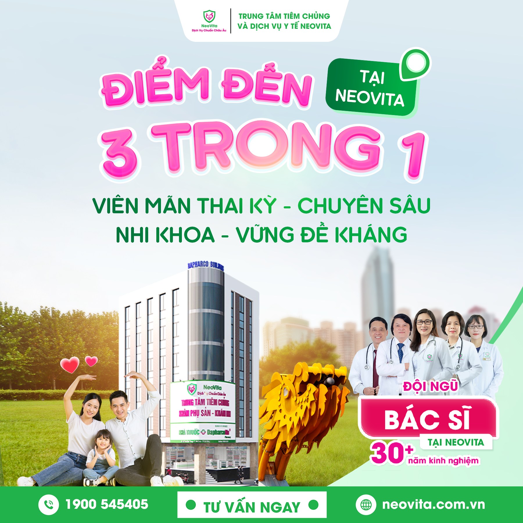 Mừng tháng phái đẹp – Ưu đãi dự phòng sức khỏe toàn diện tại NeoVita Đà Nẵng