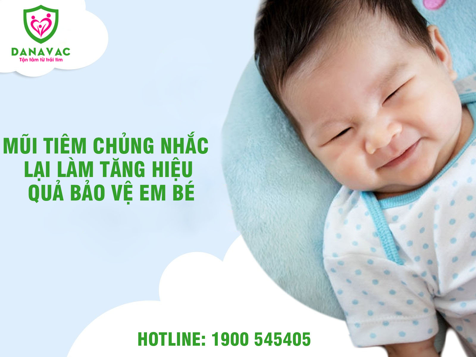 Mũi tiêm chủng nhắc lại làm tăng hiệu quả bảo vệ em bé