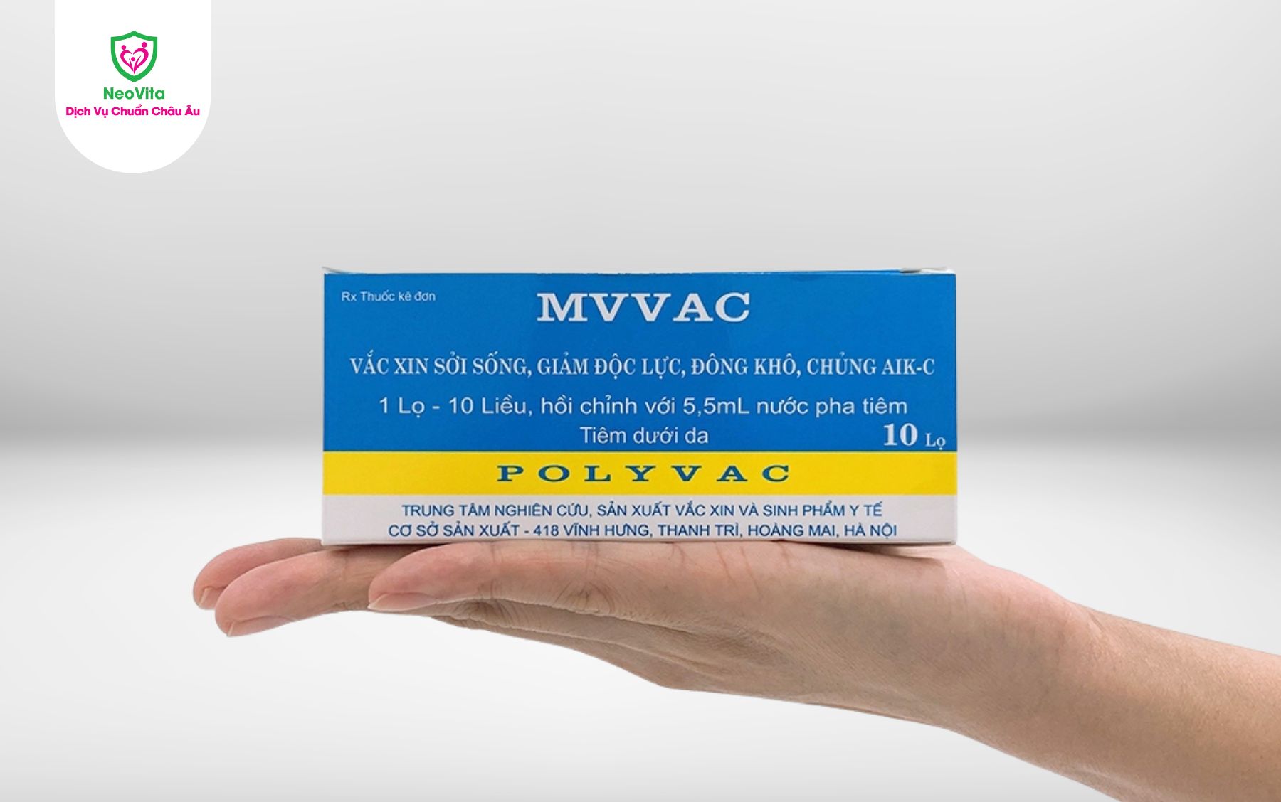 Vắc xin MVVac phòng ngừa bệnh sởi