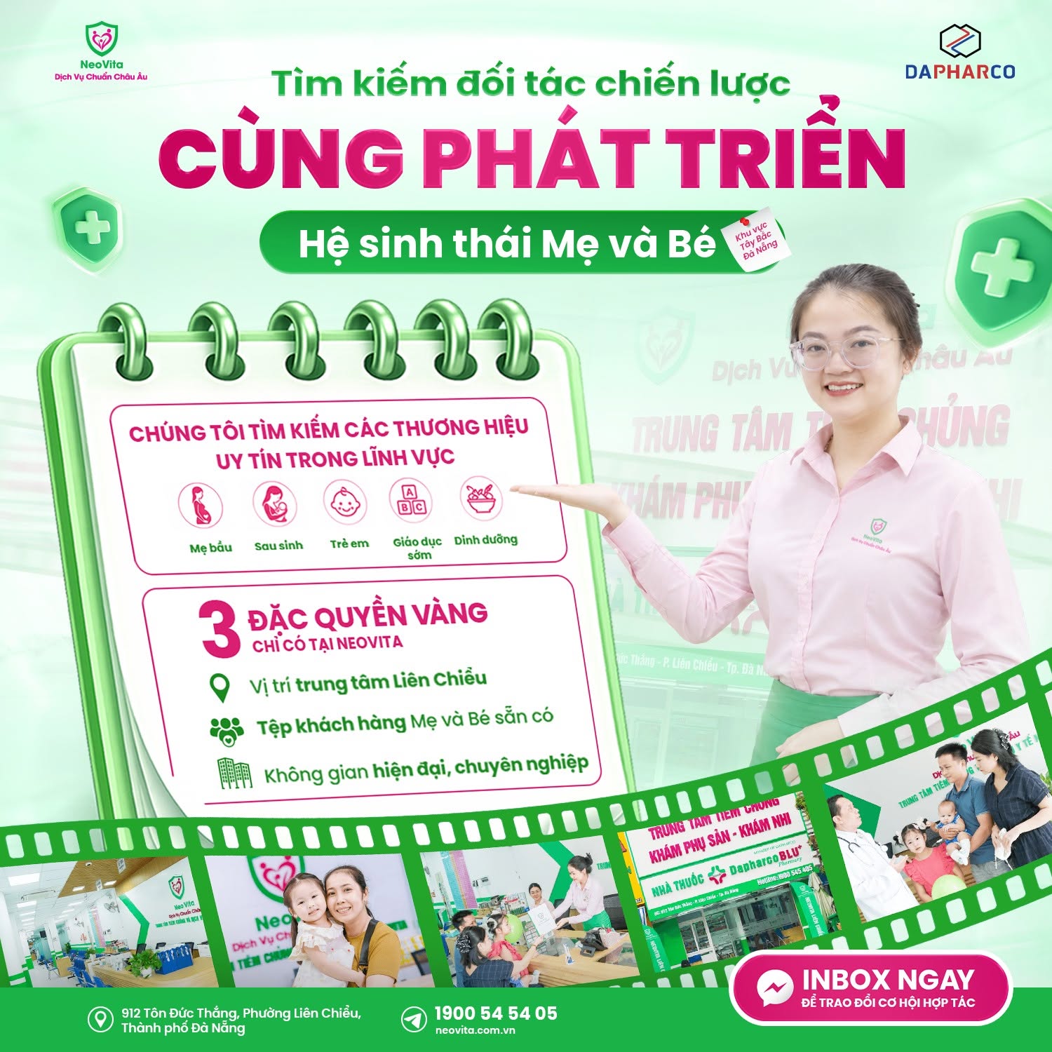 NeoVita tìm kiếm đối tác chiến lược ngành Mẹ & Bé tại Đà Nẵng