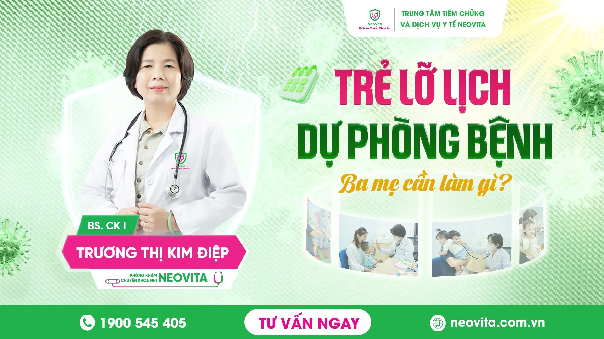 Trẻ lỡ lịch tiêm chủng: Ba mẹ cần làm gì?