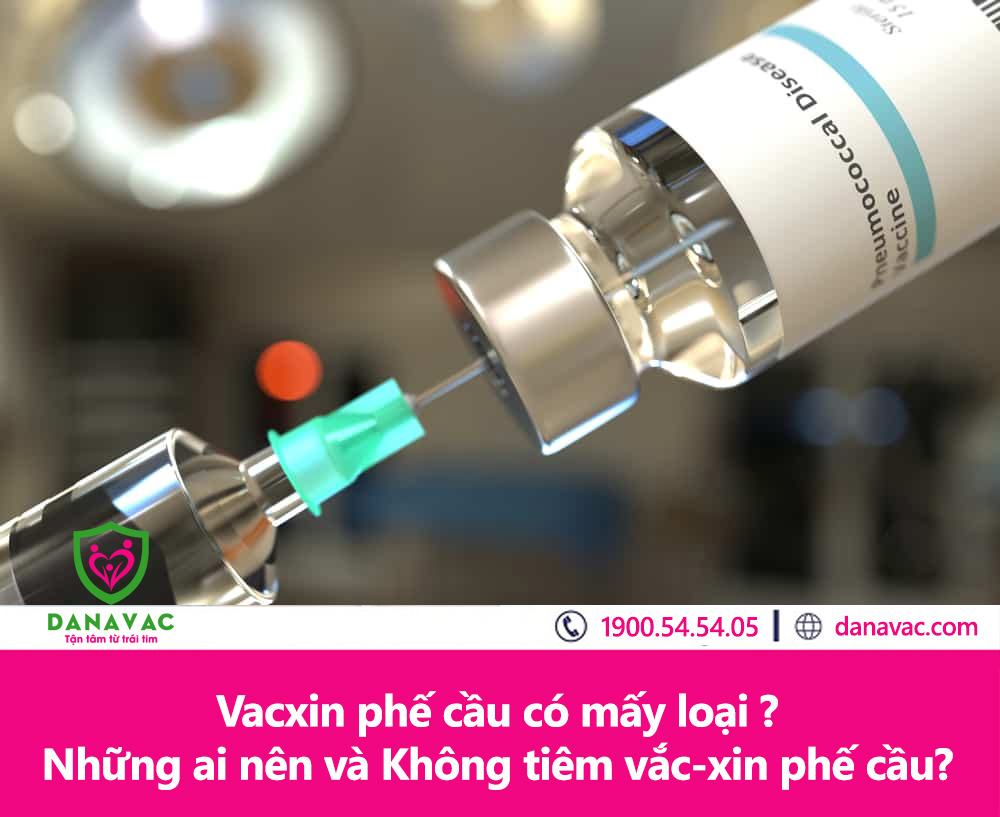 Vacxin phế cầu có mấy loại? Những ai nên và không tiêm vắc-xin phế cầu?