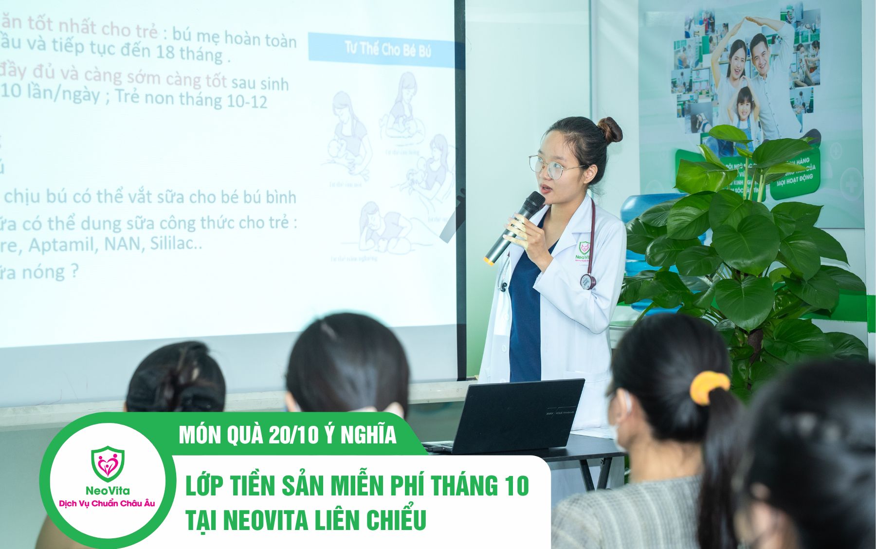 LỚP TIỀN SẢN MIỄN PHÍ THÁNG 10 TẠI NEOVITA LIÊN CHIỂU – MÓN QUÀ 20/10 Ý NGHĨA