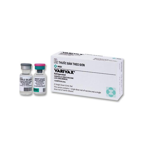 Vắc xin Varivax phòng ngừa bệnh thủy đậu