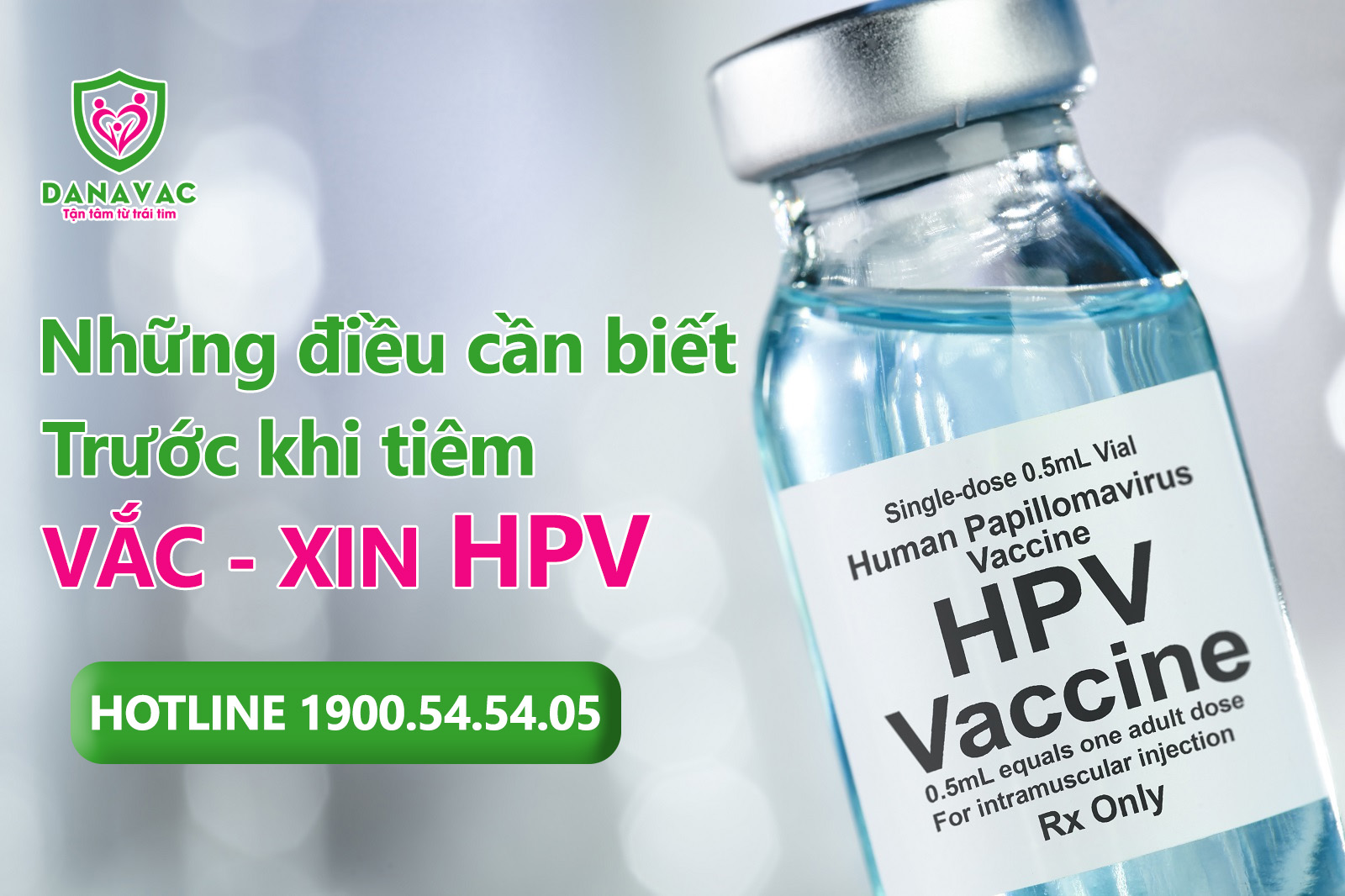 Những điều cần biết trước khi tiêm vacxin HPV