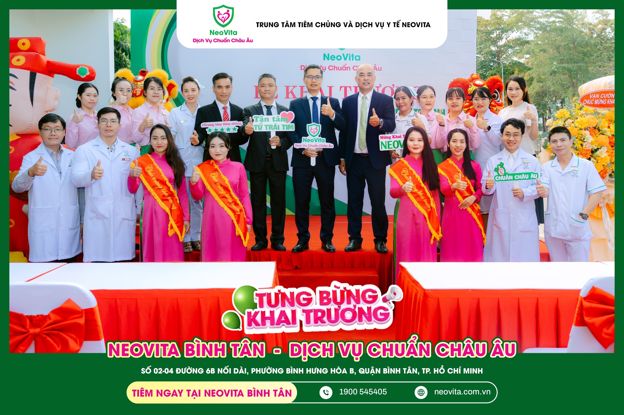 NeoVita khai trương cơ sở thứ 2 tại TP. Hồ Chí Minh đánh dấu bước tiến mới của Dapharco trong lĩnh vực y tế