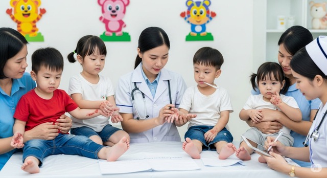 Virus EV71 gây bệnh tay chân miệng khiến trẻ nhập viện ồ ạt, cha mẹ cần làm gì?