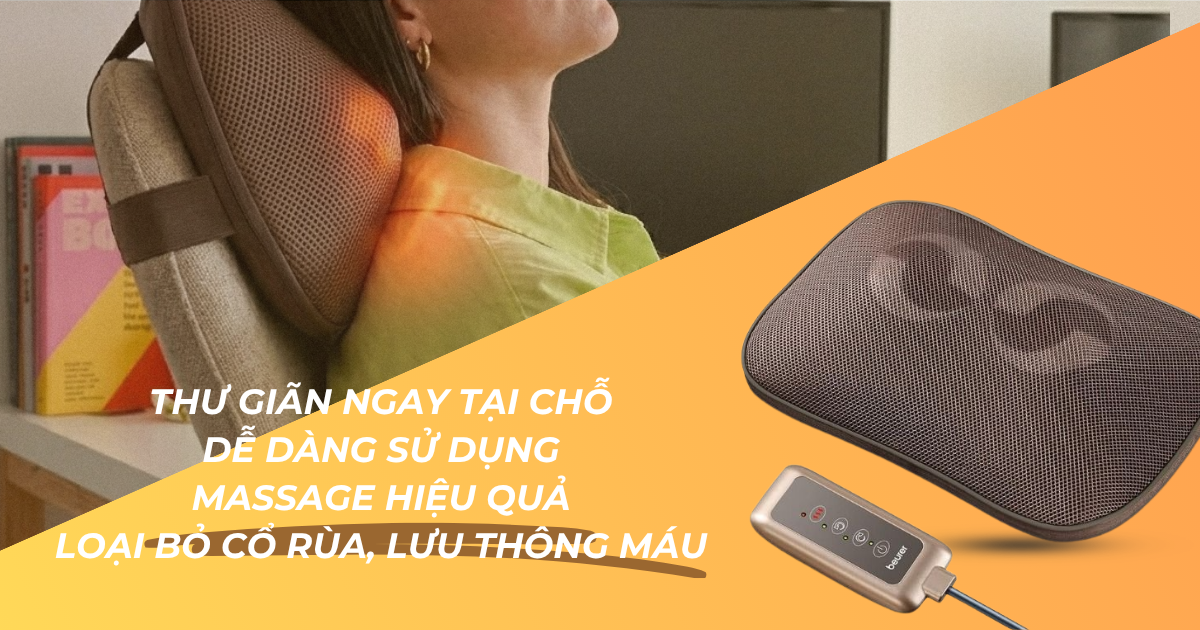 Ai Nên Sử Dụng Gối Massage Beurer MG147? 5 Nhóm Người Dùng Phù Hợp Nhất