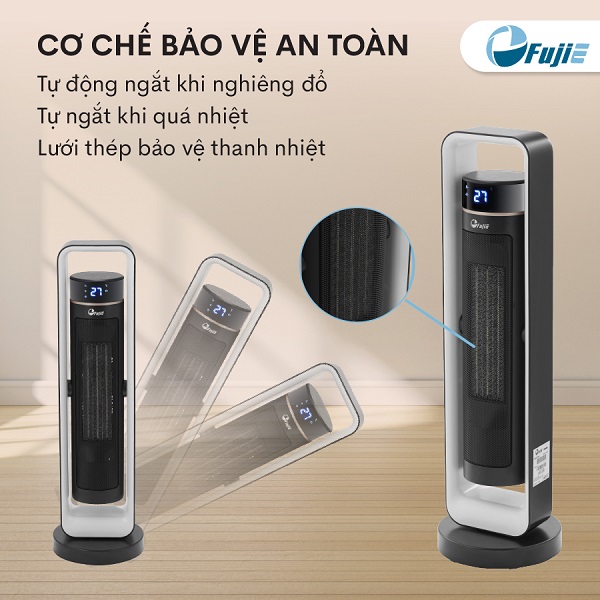 Quạt sưởi gốm ceramic CH-2400