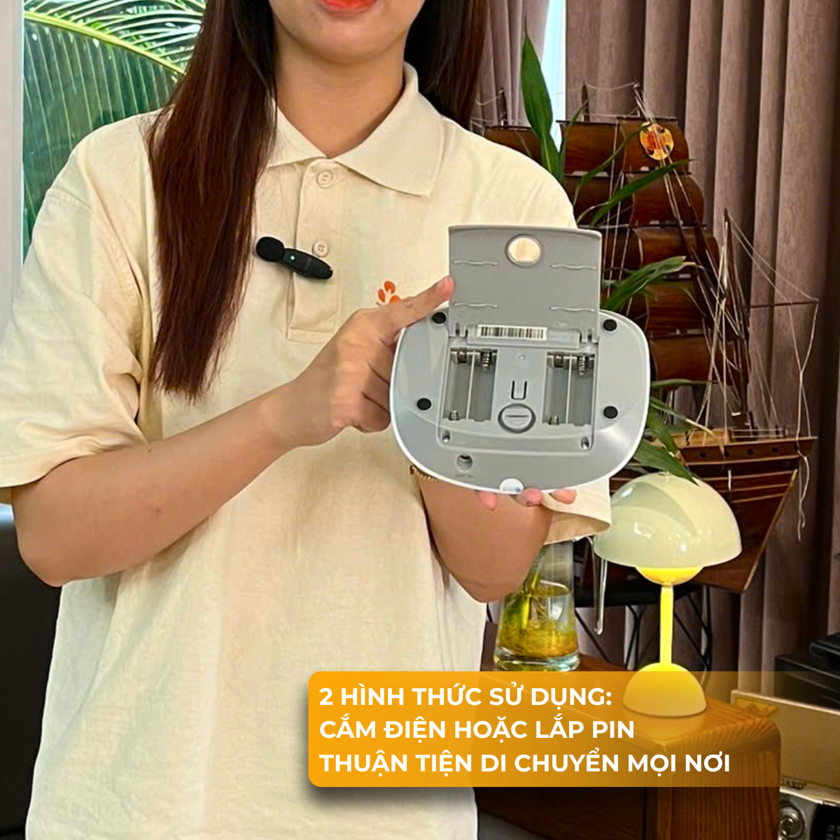 Homedics Máy phát âm thanh ru ngủ âm thanh trắng MYB-S205