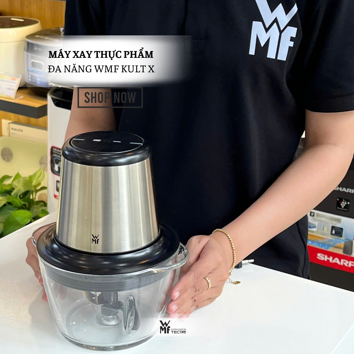 WMF Máy xay đa năng Kult Chopper ED (2025) - dung tích cối 1L